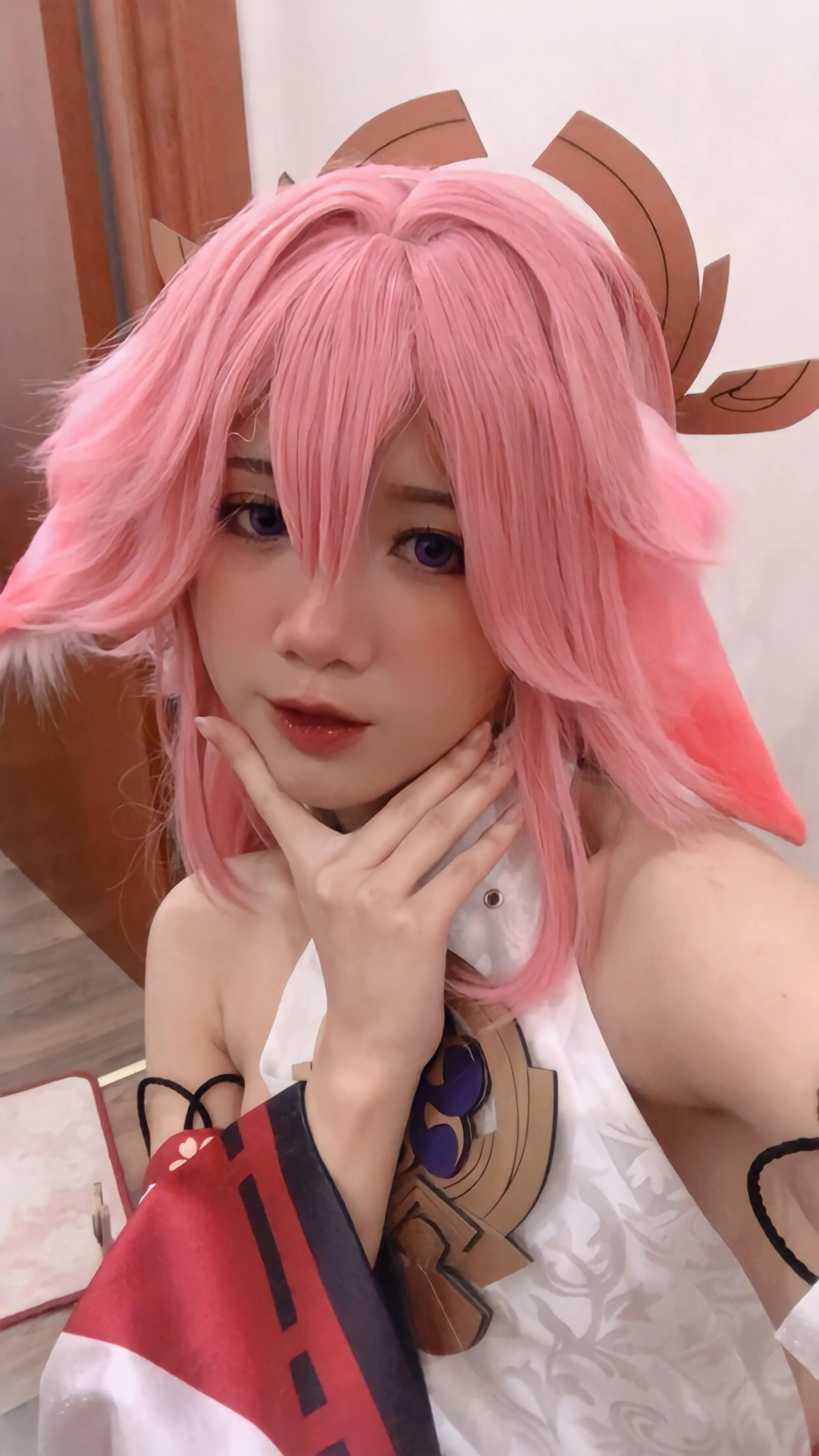 PoppaChan – NO.027 Yae Miko Genshin Impact [55P]插图2